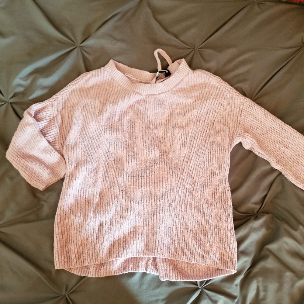Express Open Back Sweater